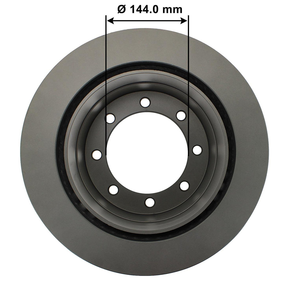 Severe Duty Disc Brake Rotor 72510SD