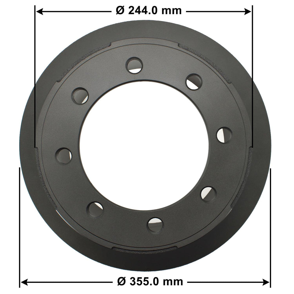 Severe Duty Disc Brake Rotor 72510SD