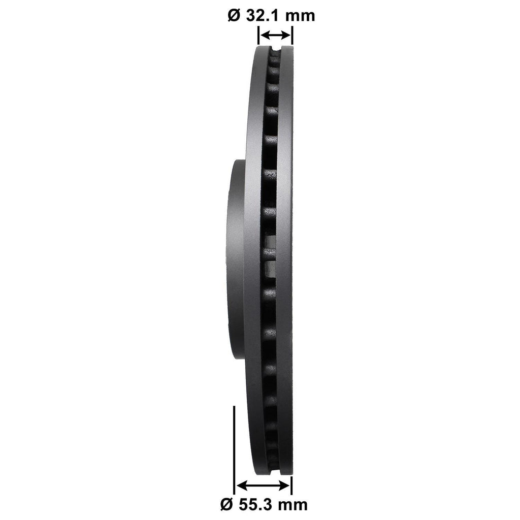 Severe Duty Disc Brake Rotor 72511SD