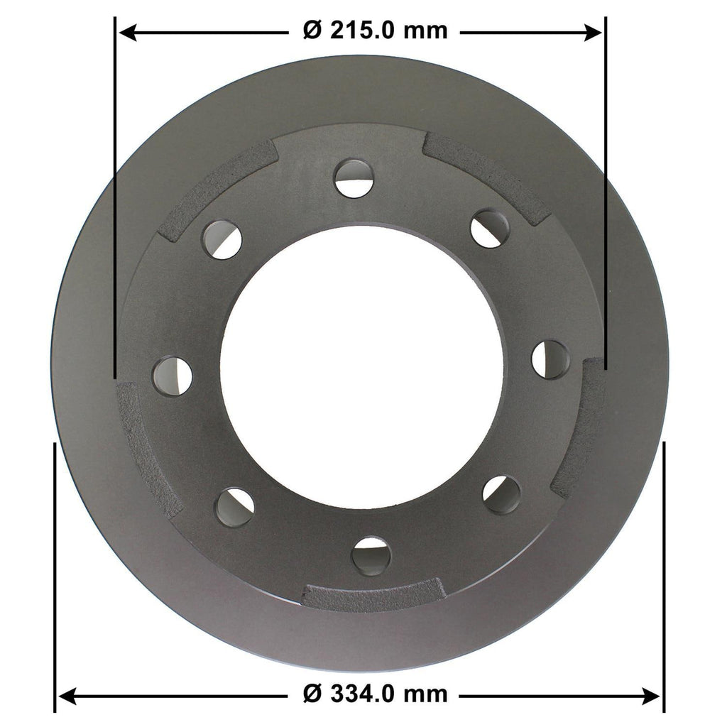 Severe Duty Disc Brake Rotor 72514SD