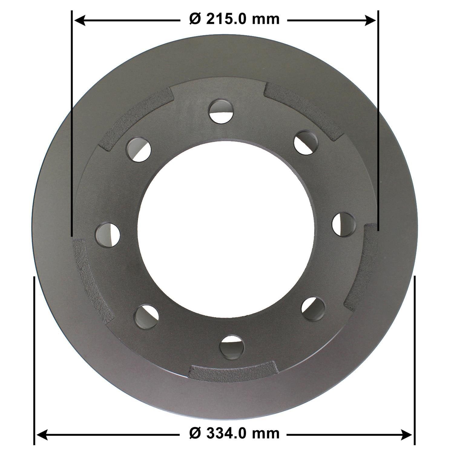 Severe Duty Disc Brake Rotor 72514SD