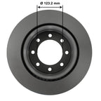 Severe Duty Disc Brake Rotor 72514SD