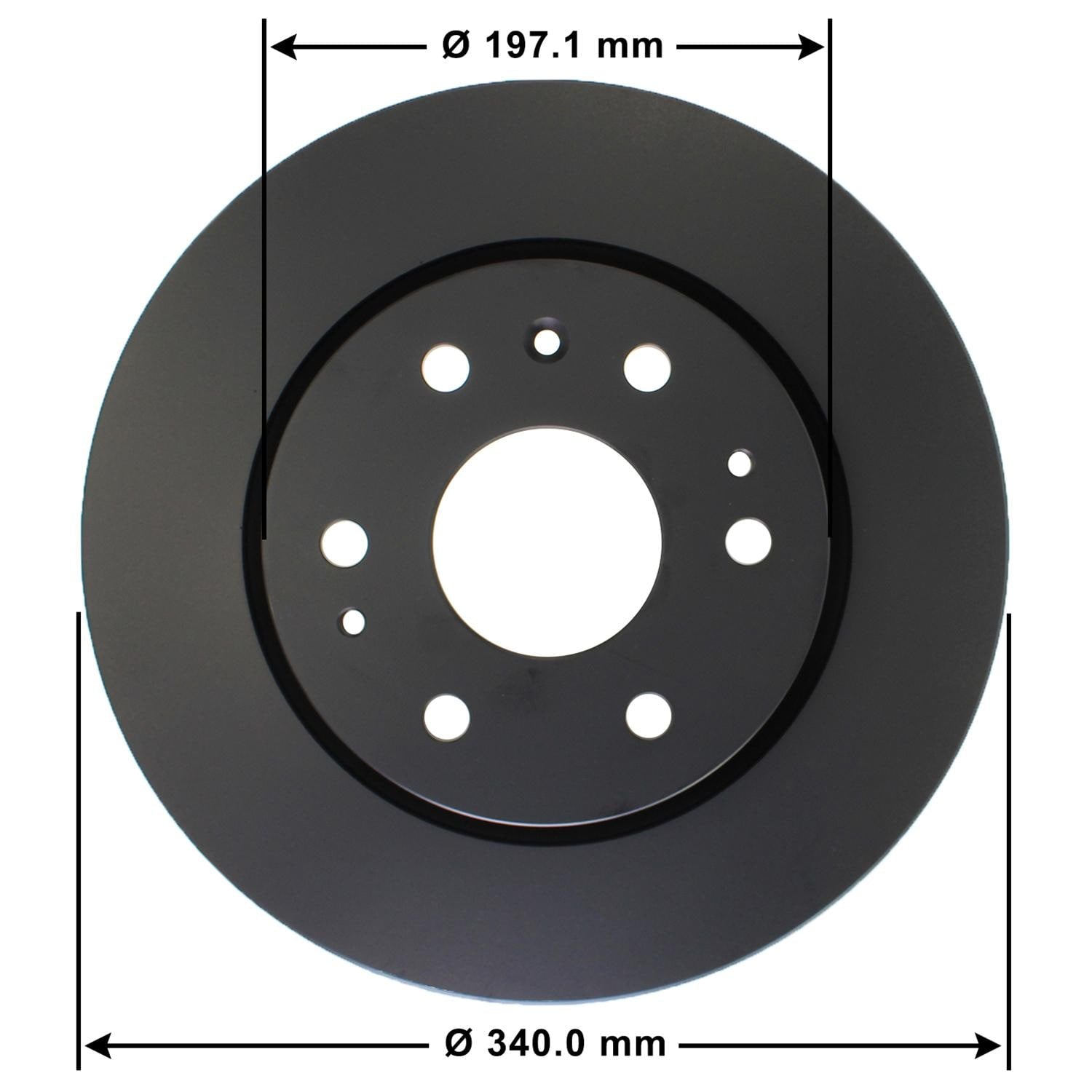 Gold Disc Brake Rotor 72533DG