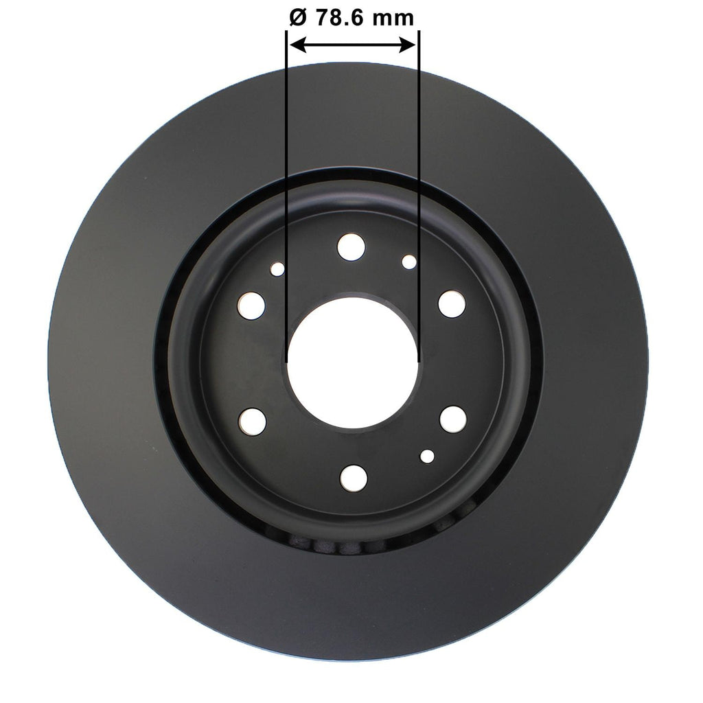 Gold Disc Brake Rotor 72533DG