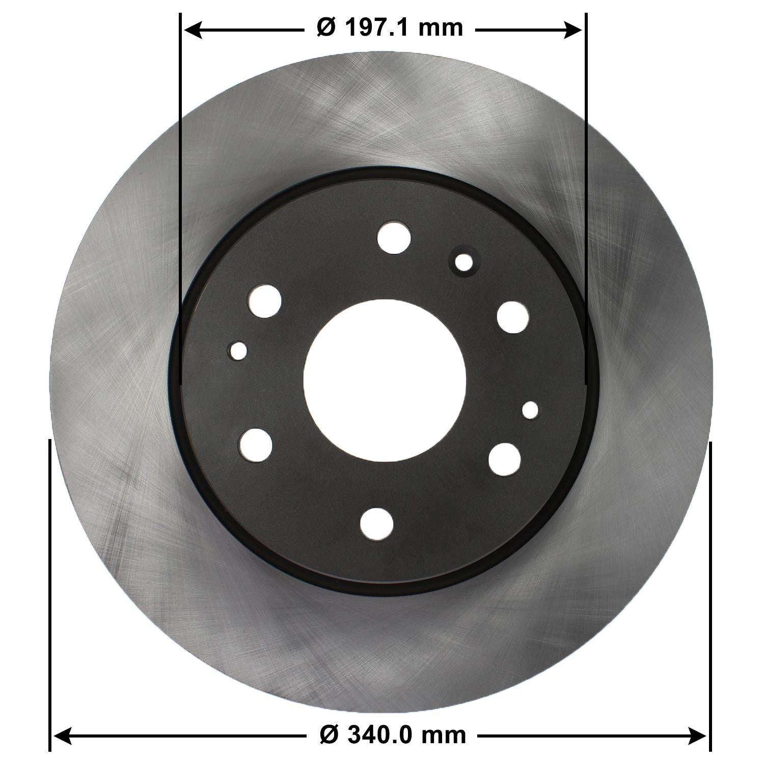 Disc Brake Rotor 72533DL