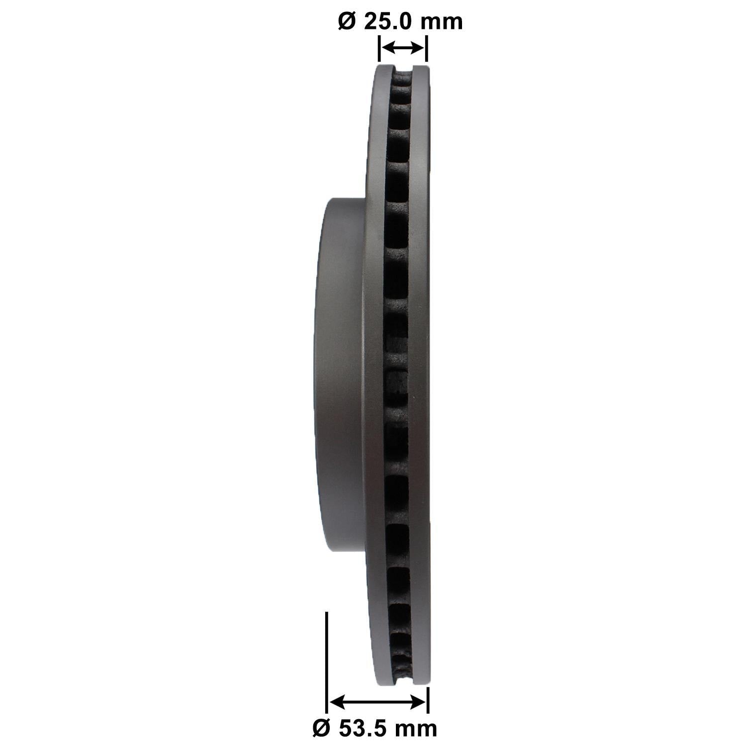 Severe Duty Disc Brake Rotor 72533SD