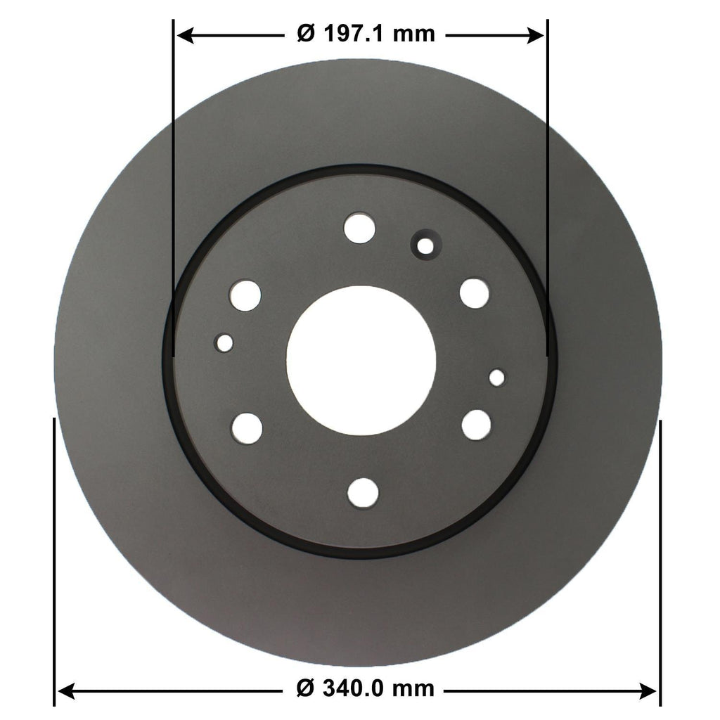 Severe Duty Disc Brake Rotor 72533SD
