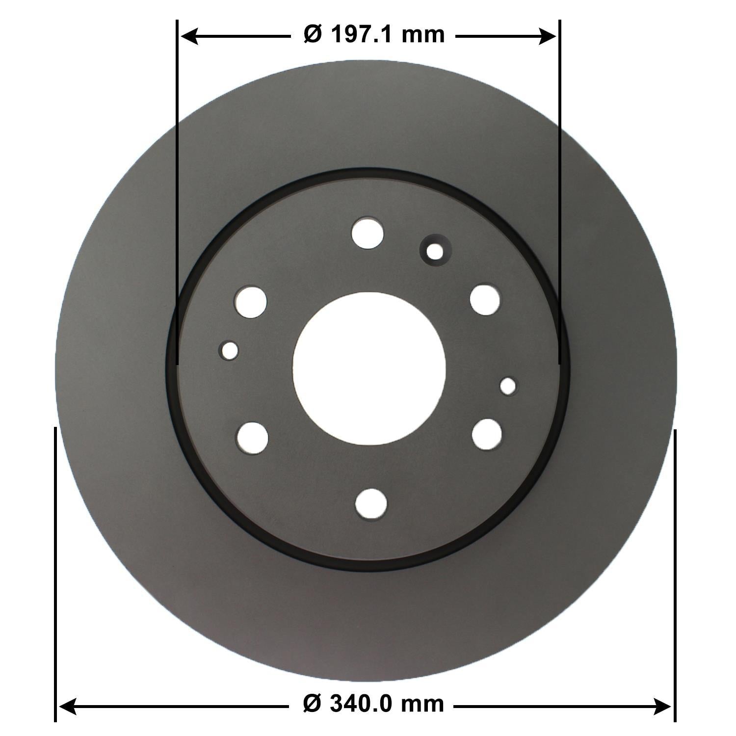 Severe Duty Disc Brake Rotor 72533SD