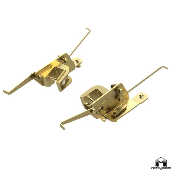 Jeep JL Wrangler, JT Gladiator, Front Upper Bolt-On Long Arm Mount, Pair, 4-Door
