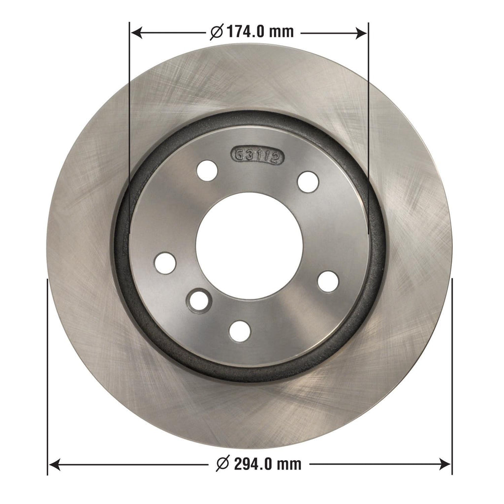 Disc Brake Rotor 73004