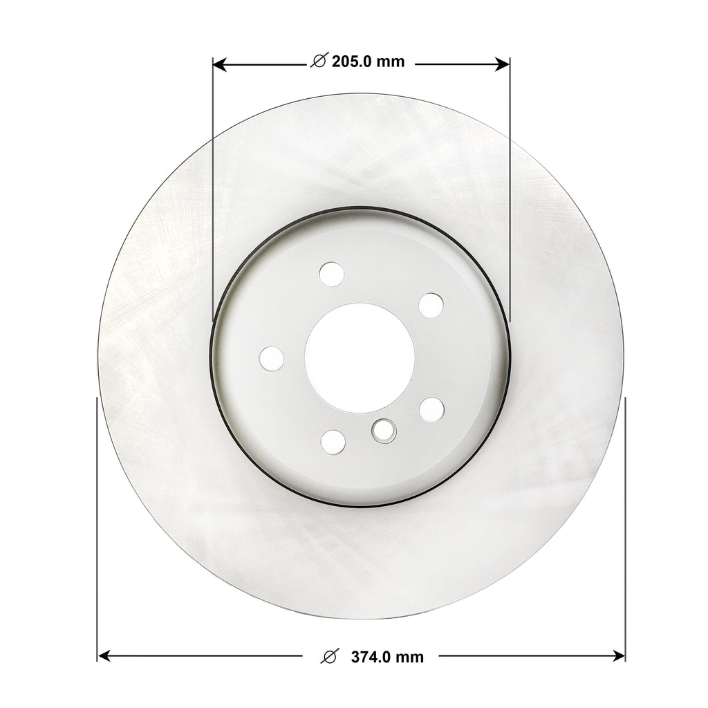 Disc Brake Rotor 73033DLC