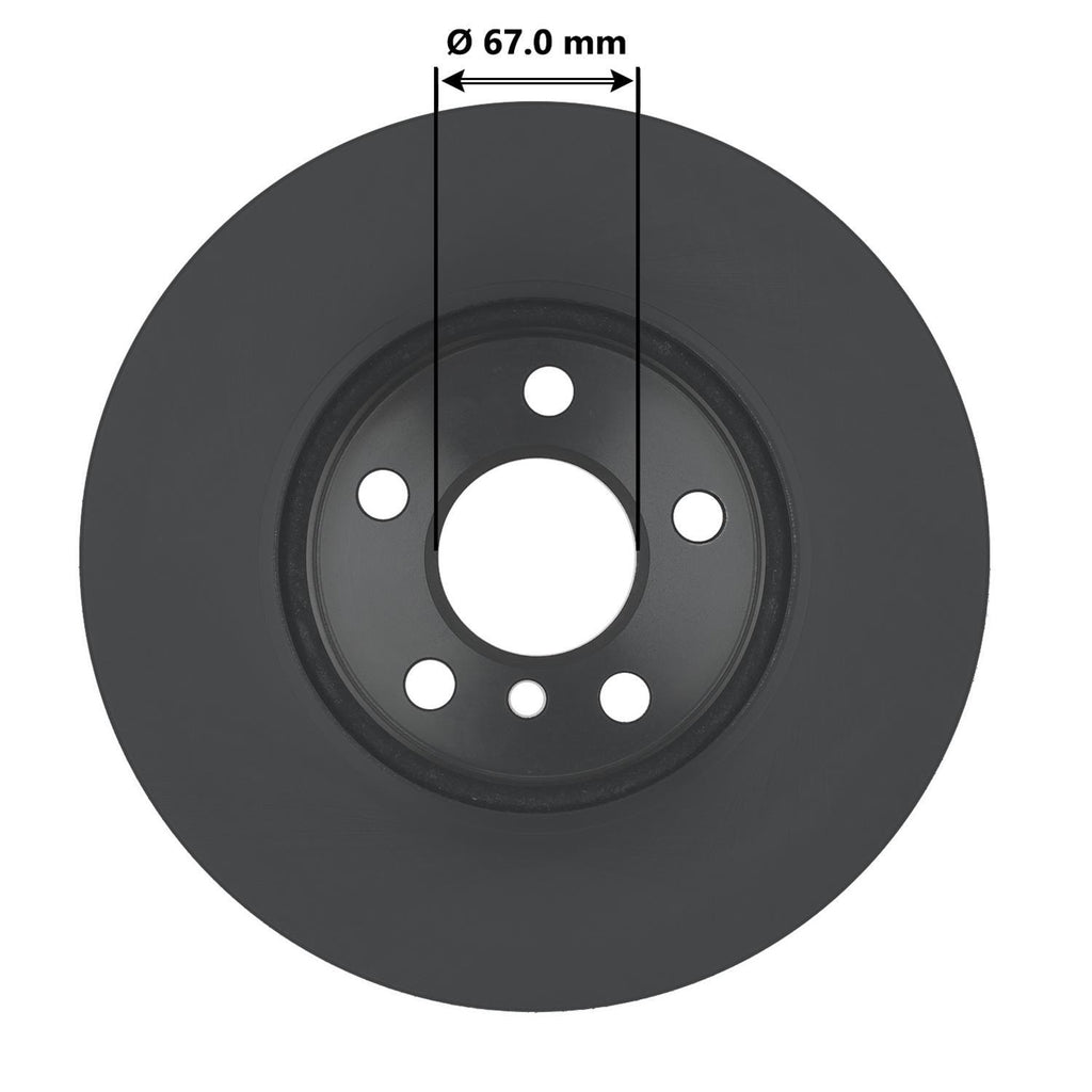 Gold Disc Brake Rotor 73054DG
