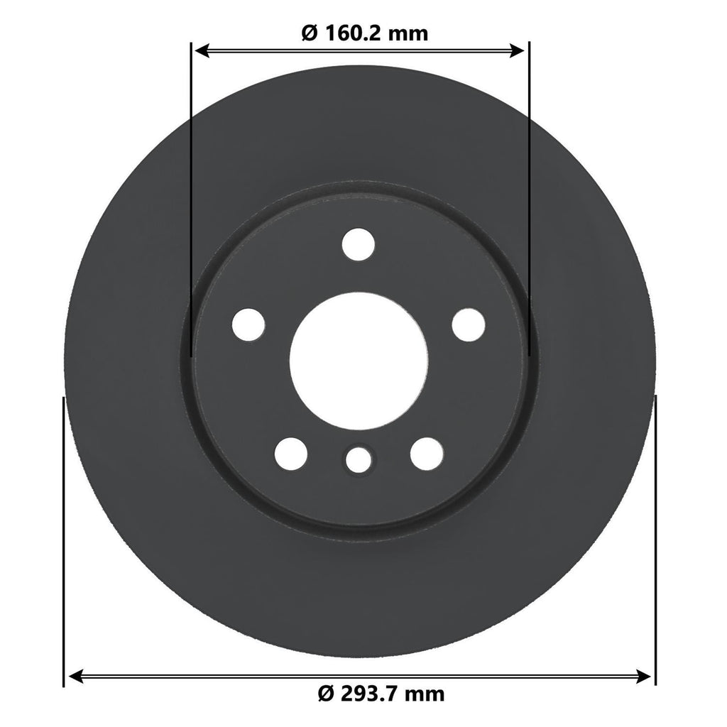 Gold Disc Brake Rotor 73054DG