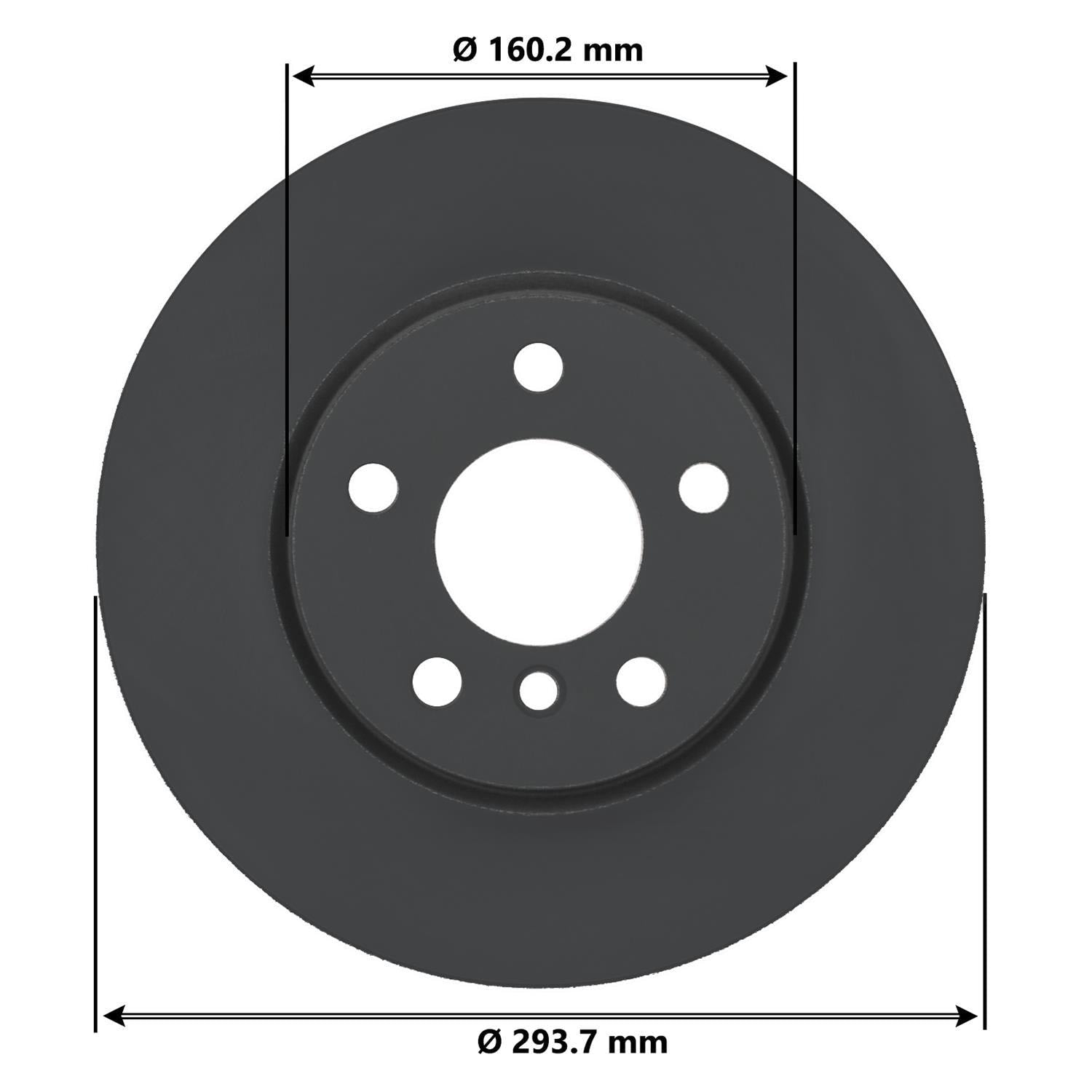 Gold Disc Brake Rotor 73054DG