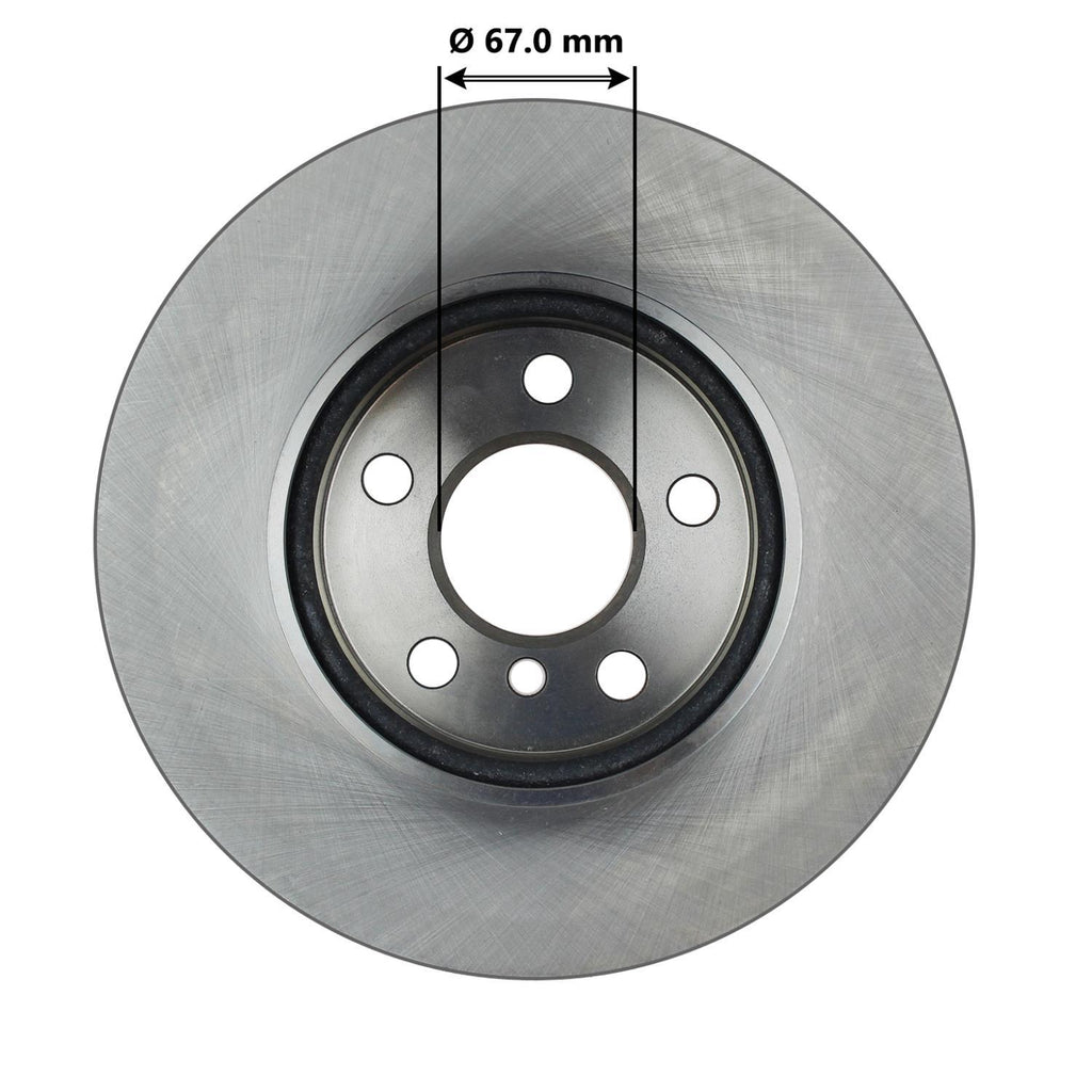 Gold Disc Brake Rotor 73054DL