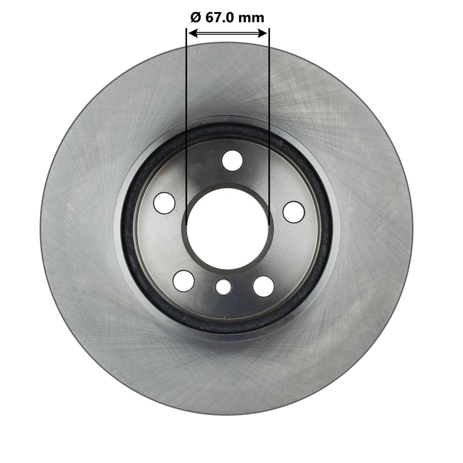 Gold Disc Brake Rotor 73054DL