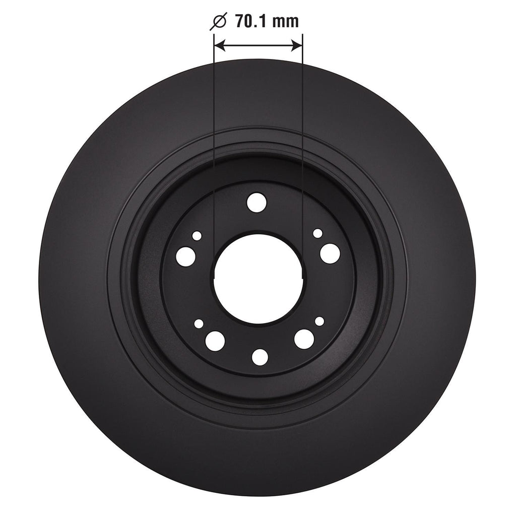 Gold Disc Brake Rotor 74001DG
