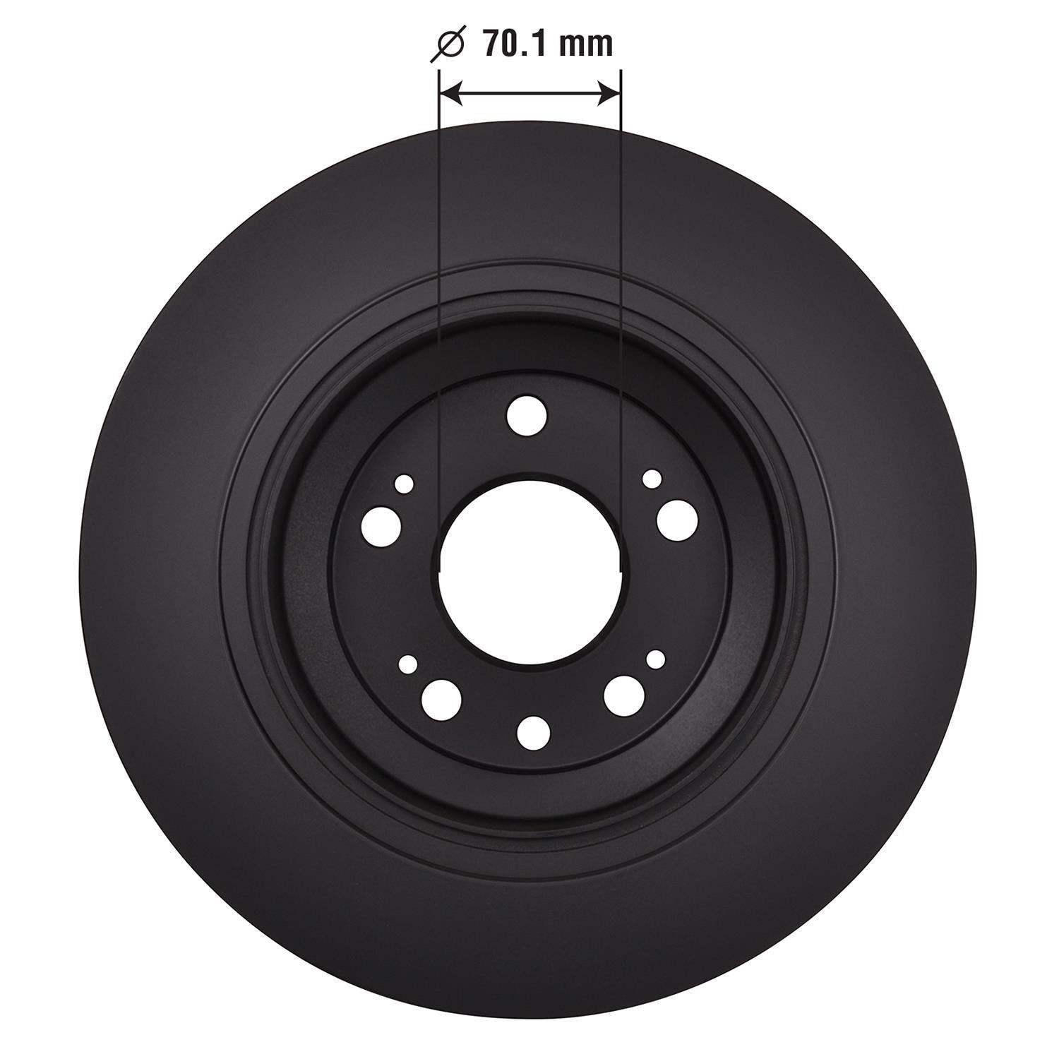 Gold Disc Brake Rotor 74001DG
