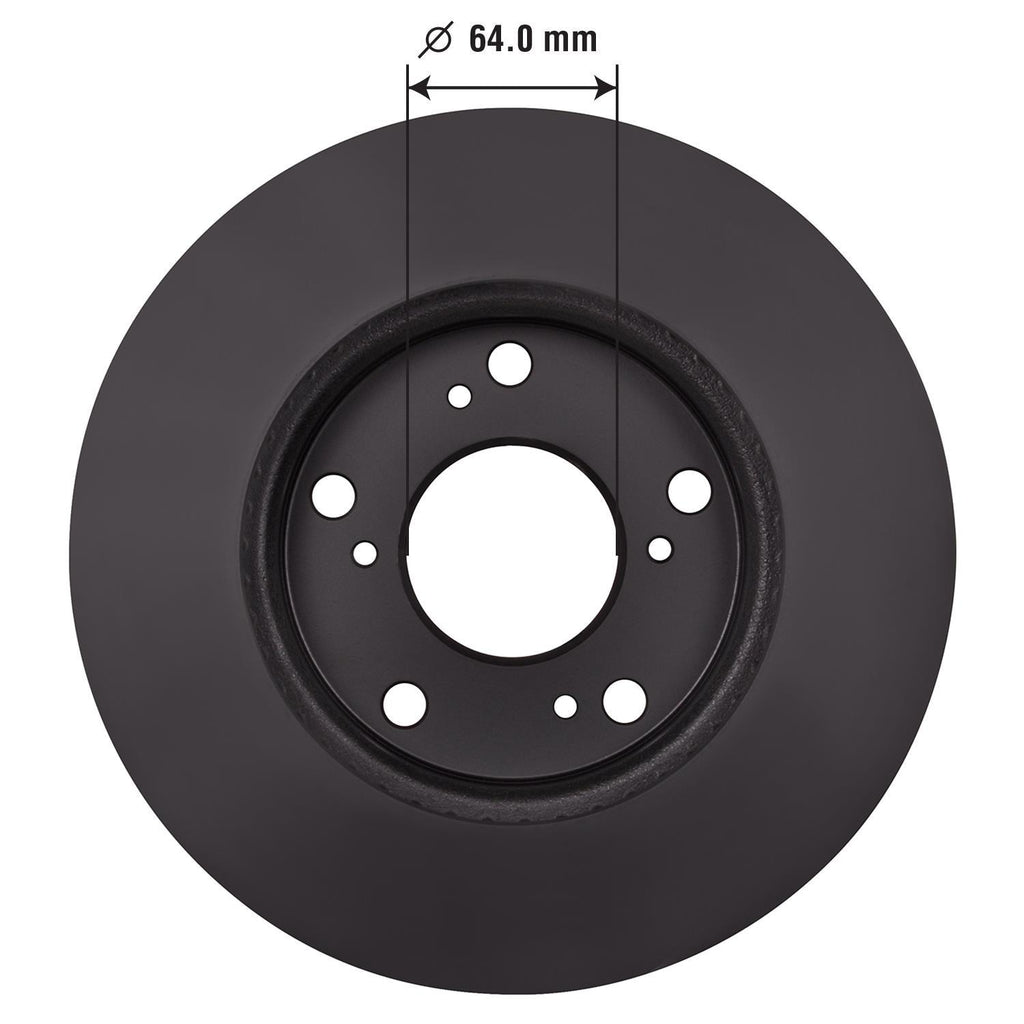 Gold Disc Brake Rotor 74007DG