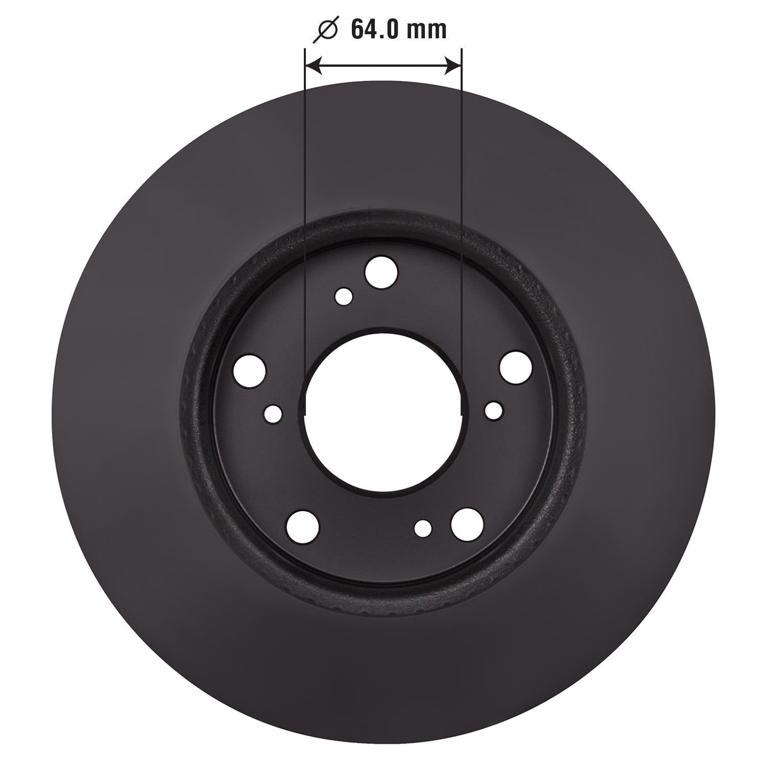 Gold Disc Brake Rotor 74007DG