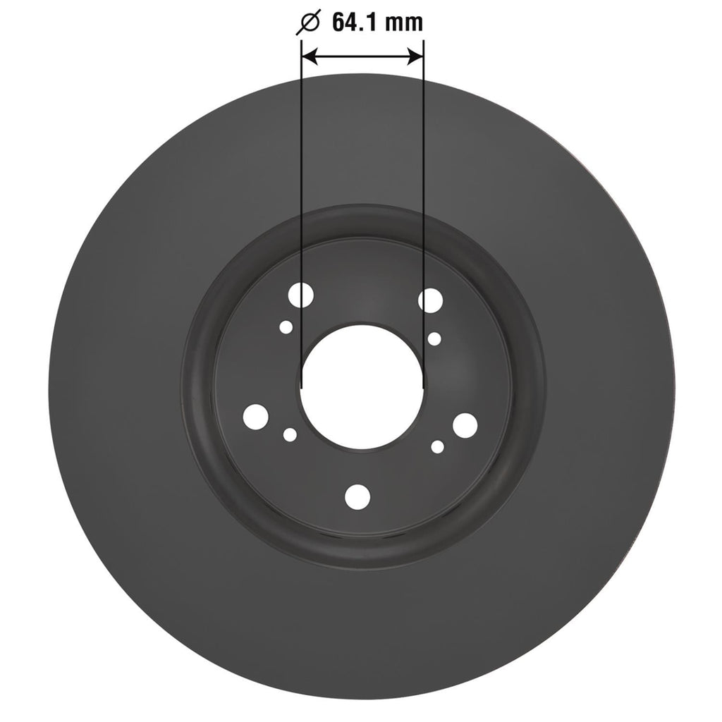 Gold Disc Brake Rotor 74015DG