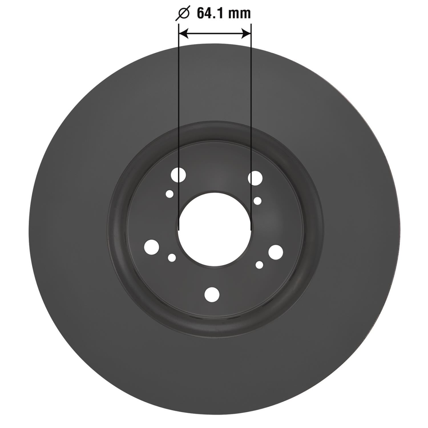 Gold Disc Brake Rotor 74015DG