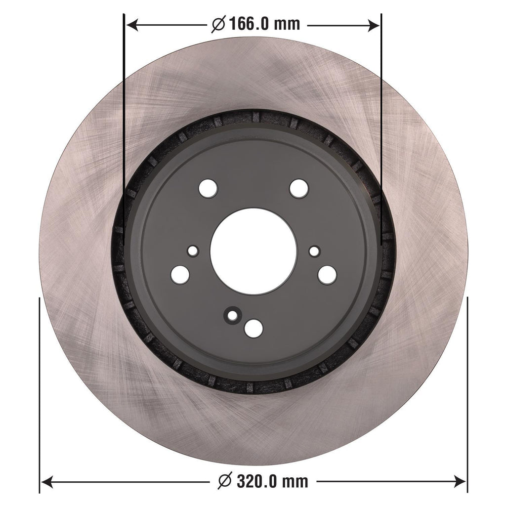 Disc Brake Rotor 74017DL