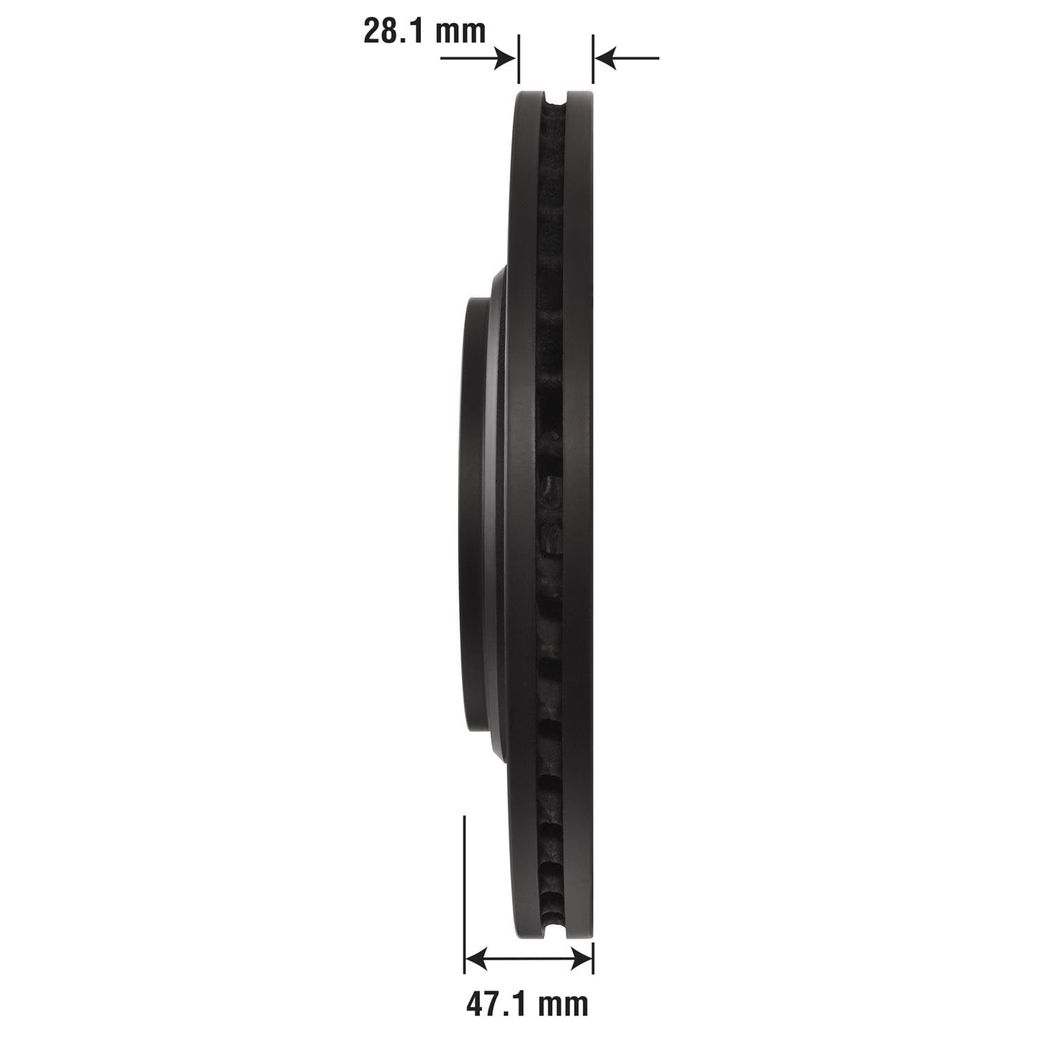 Gold Disc Brake Rotor 74026DG