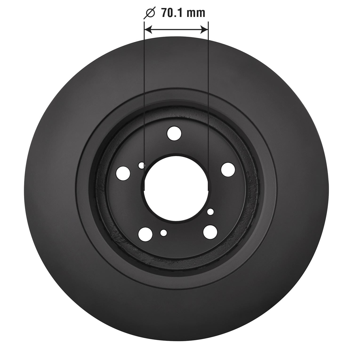 Gold Disc Brake Rotor 74026DG