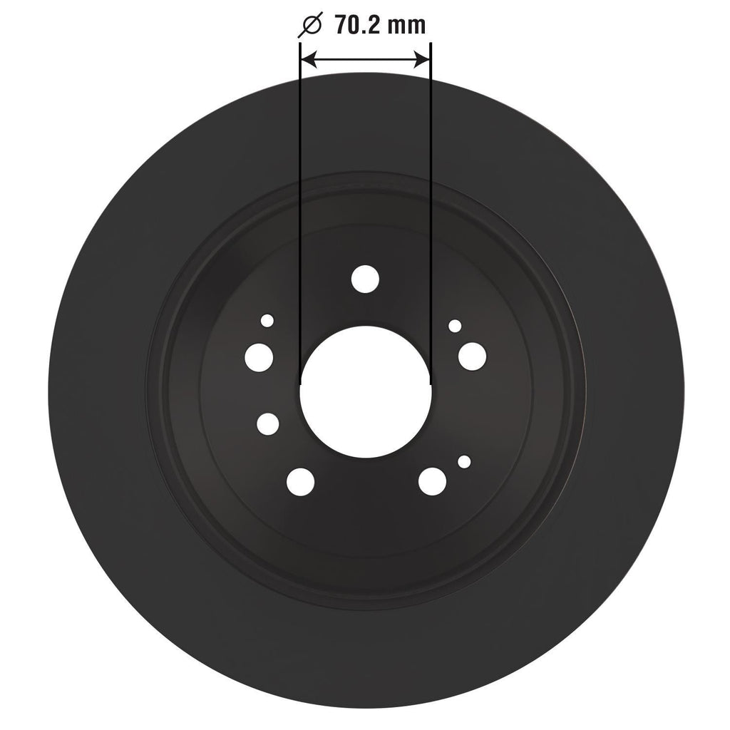 Gold Disc Brake Rotor 74037DG