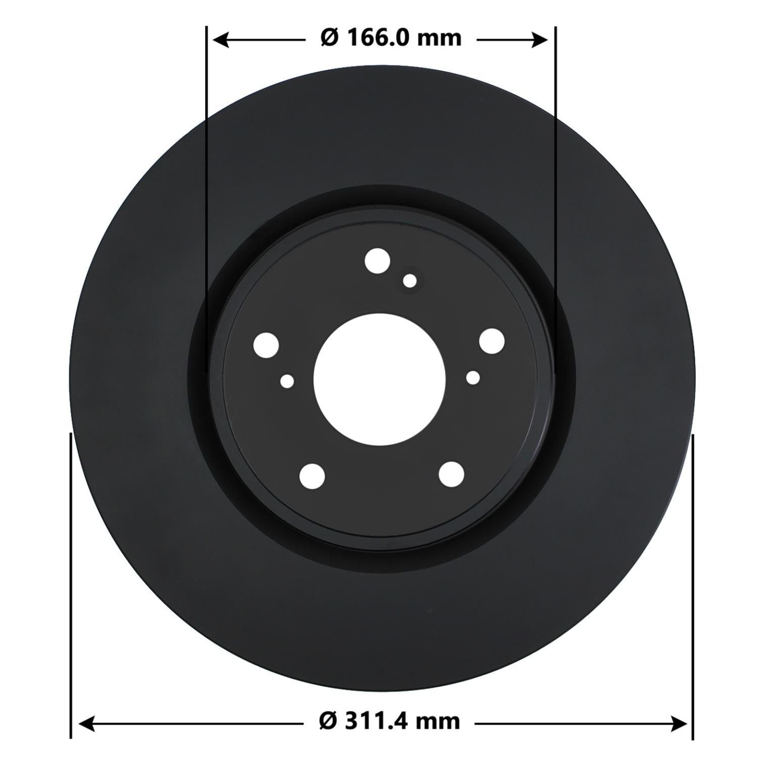 Gold Disc Brake Rotor 74040DG