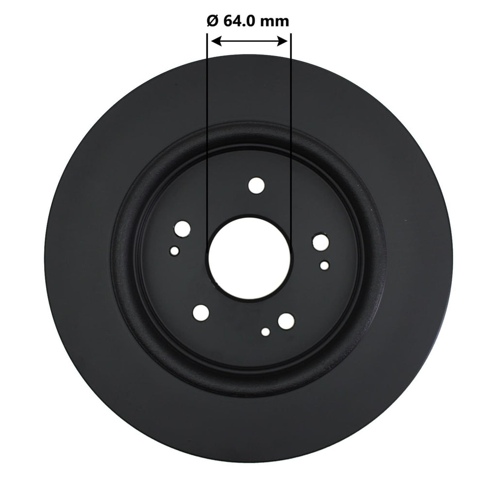 Gold Disc Brake Rotor 74041DG