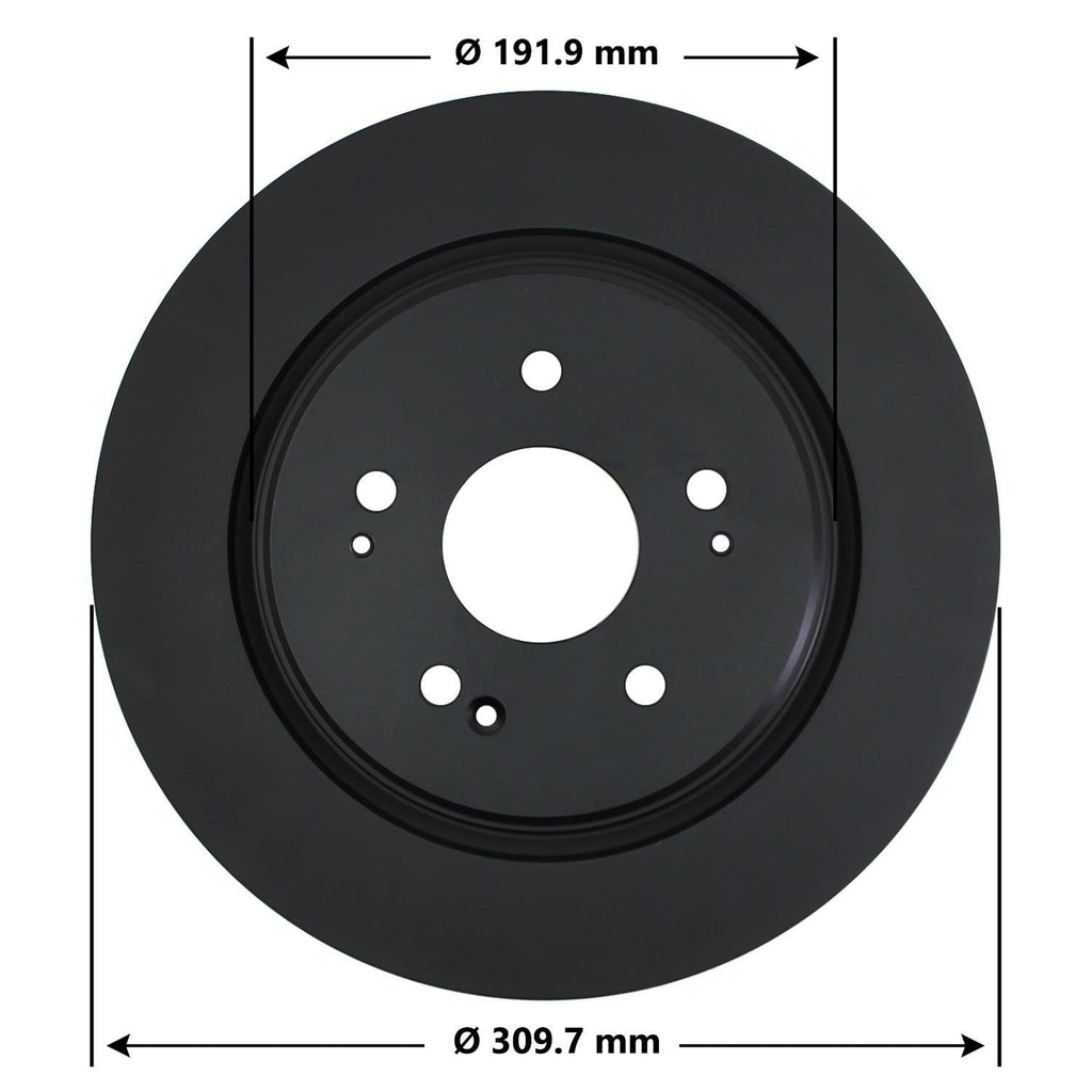 Gold Disc Brake Rotor 74041DG