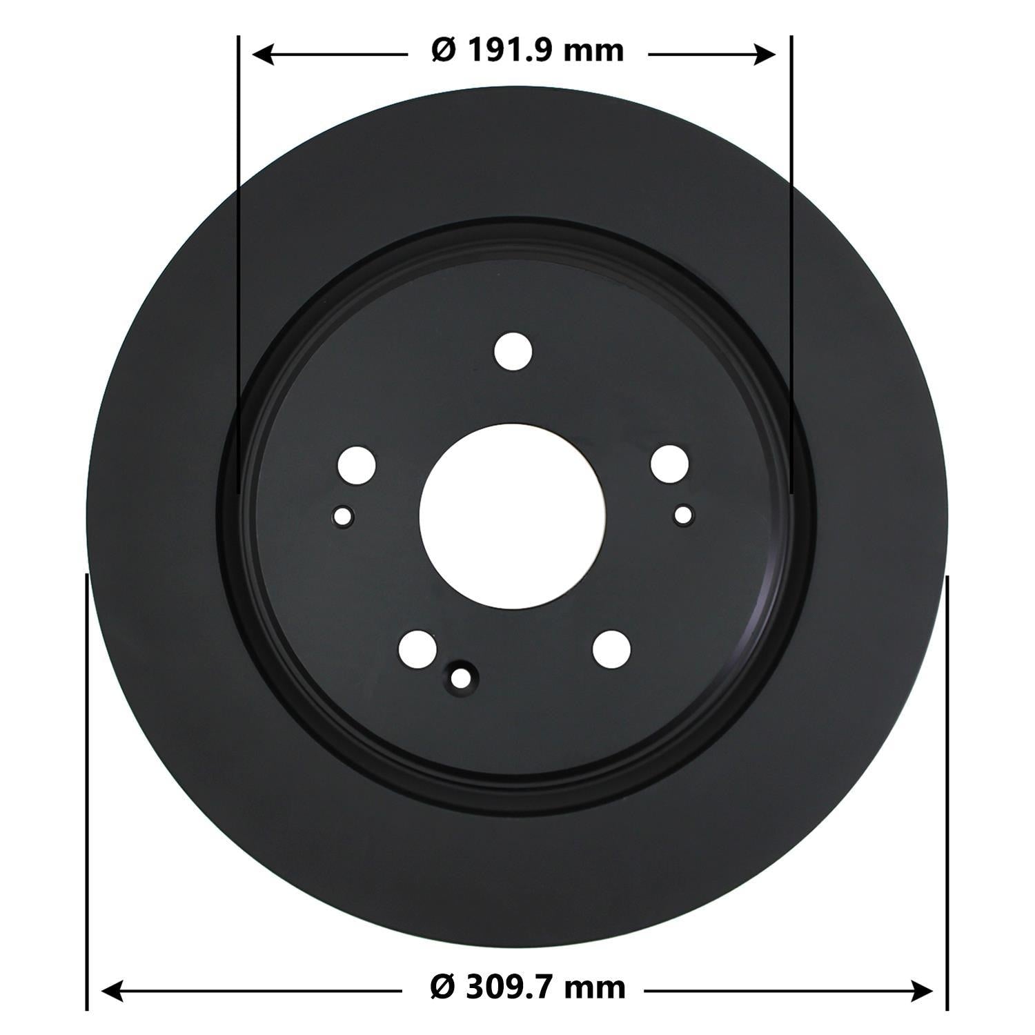 Gold Disc Brake Rotor 74041DG