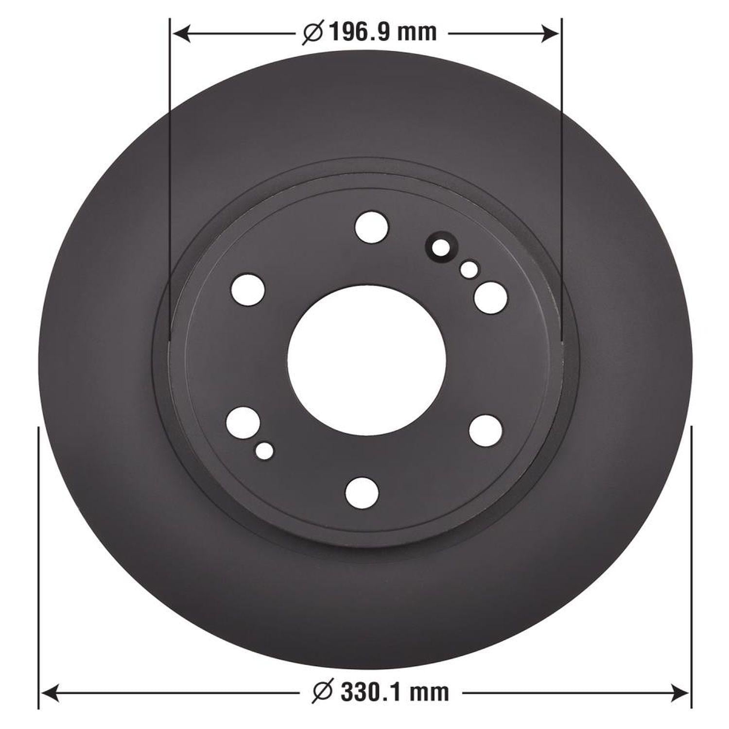 Gold Disc Brake Rotor 74062DG