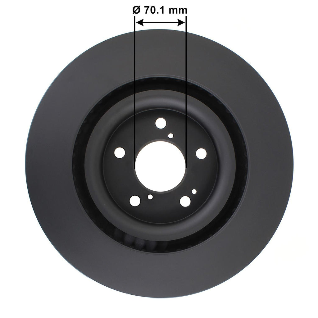 Gold Disc Brake Rotor 74062DG