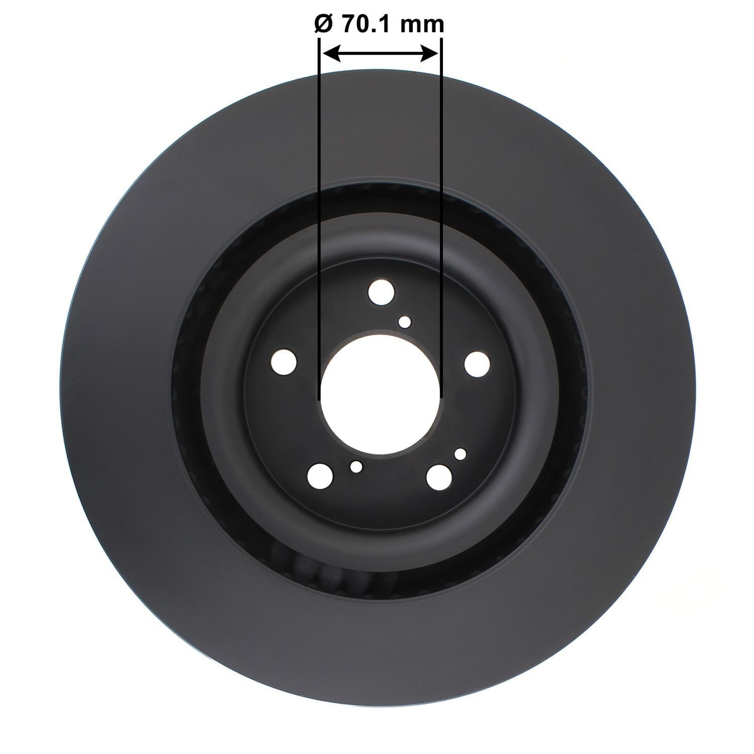 Gold Disc Brake Rotor 74062DG