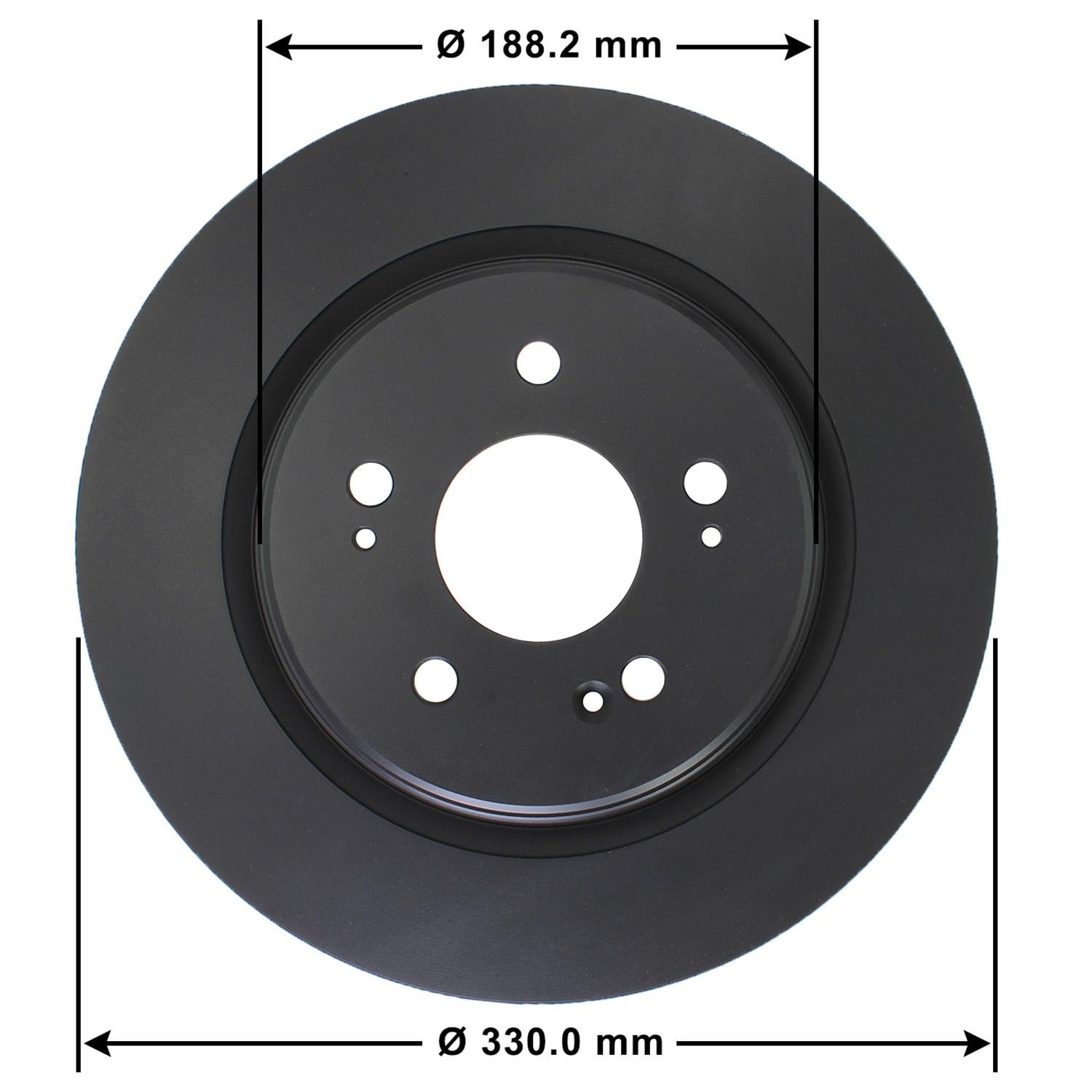 Gold Disc Brake Rotor 74068DG