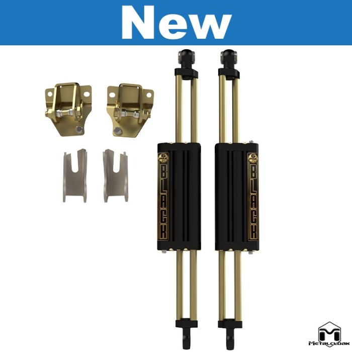 TJ/LJ Wrangler Rear 3.5" 6Pak BLACK Shocks, Pair