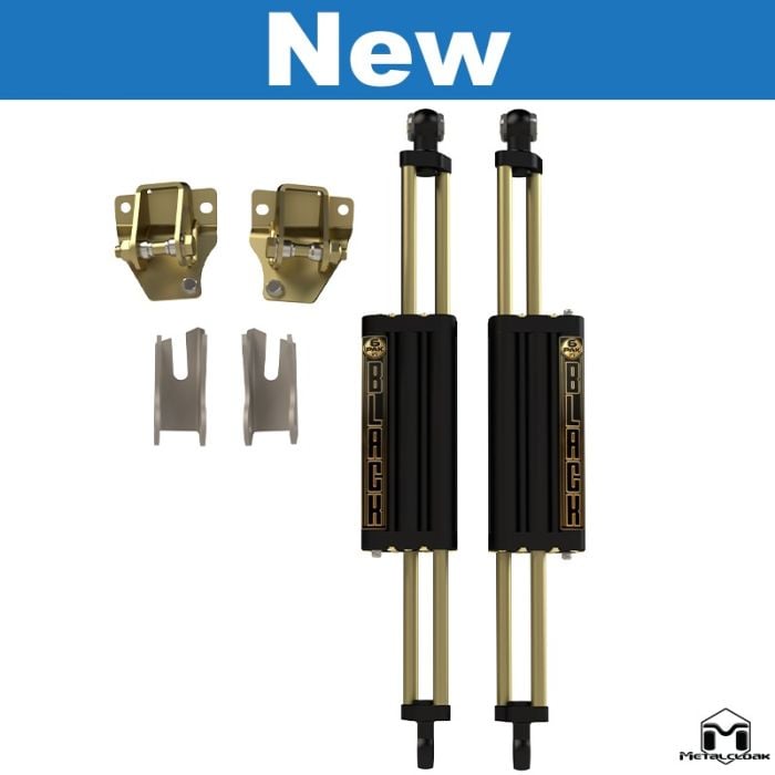 TJ/LJ Wrangler Rear 6" 6Pak BLACK Shocks, Pair