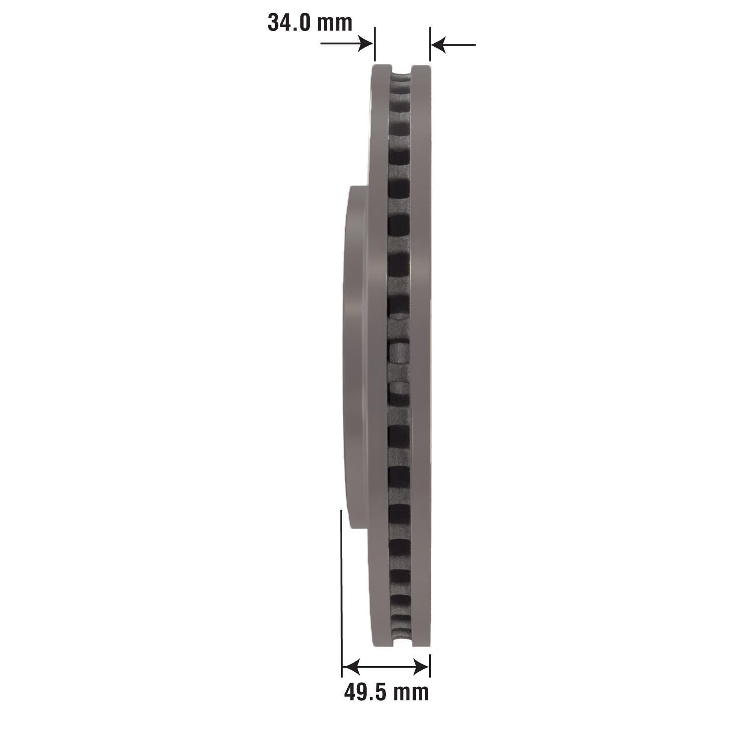 Disc Brake Rotor 75003DL