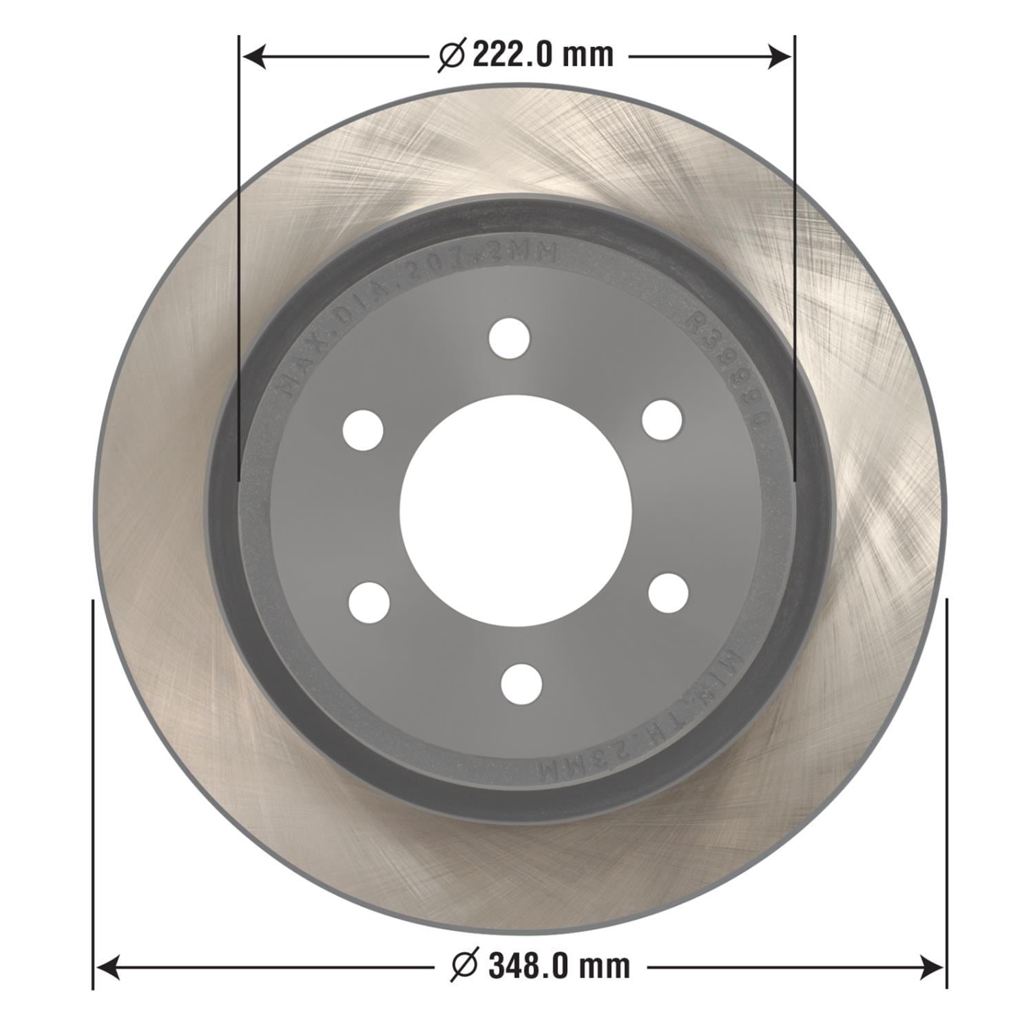 Disc Brake Rotor 75007DL