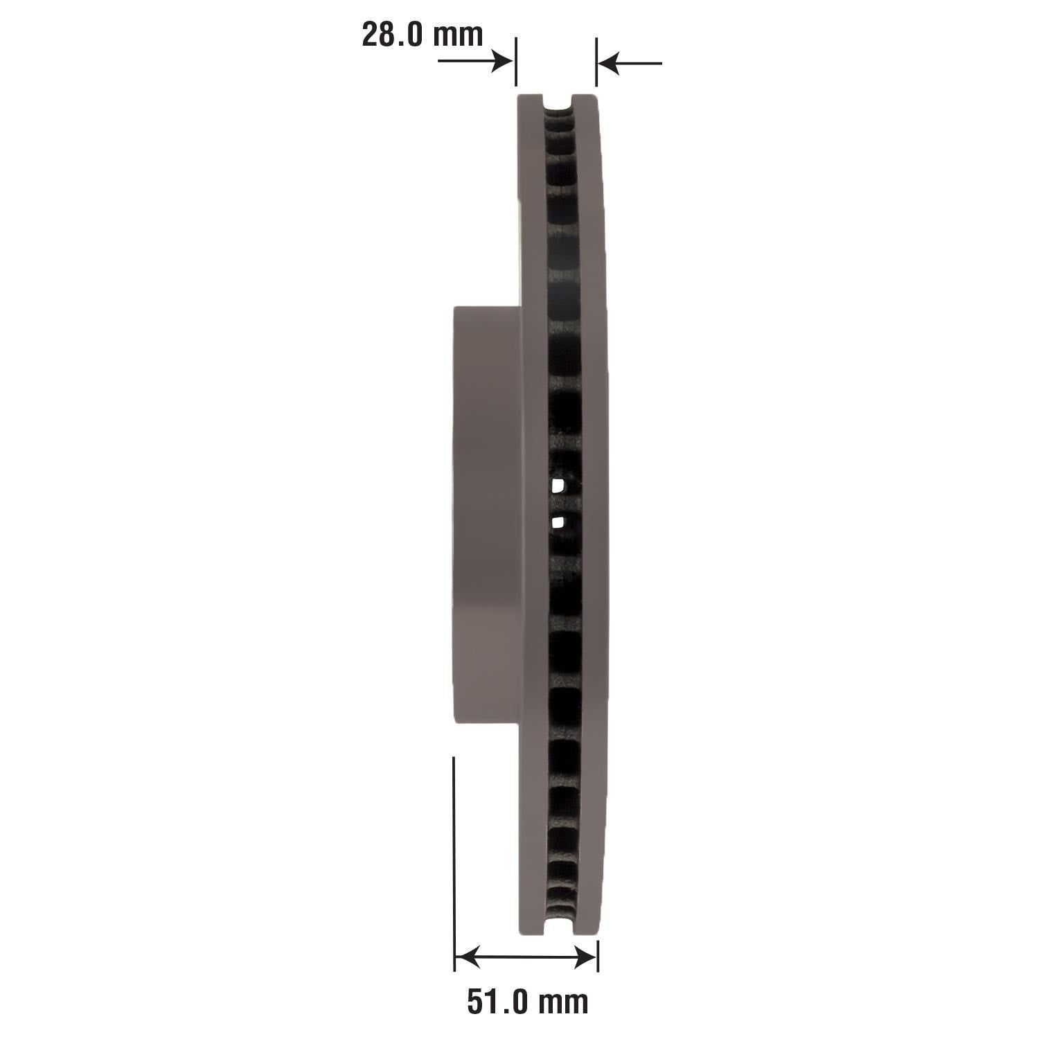 Disc Brake Rotor 75014DL