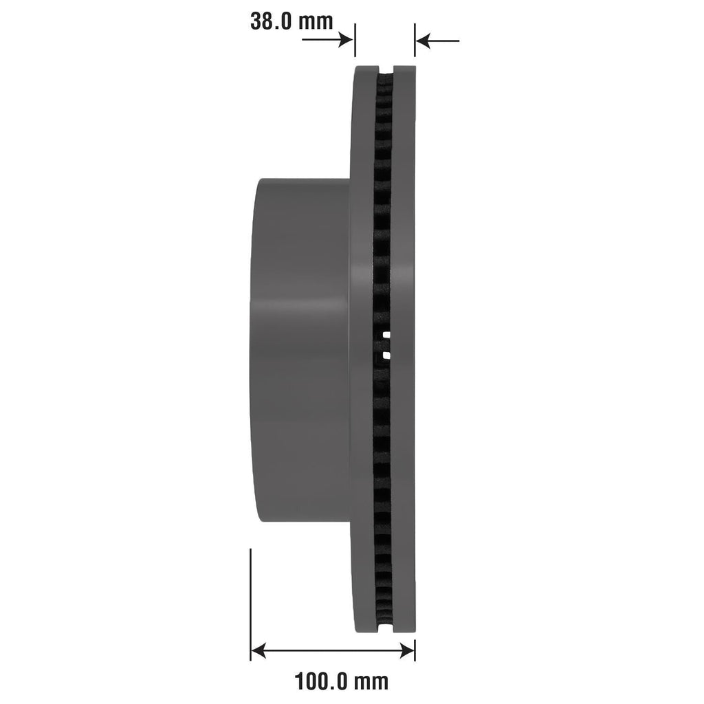 Disc Brake Rotor 75017DL