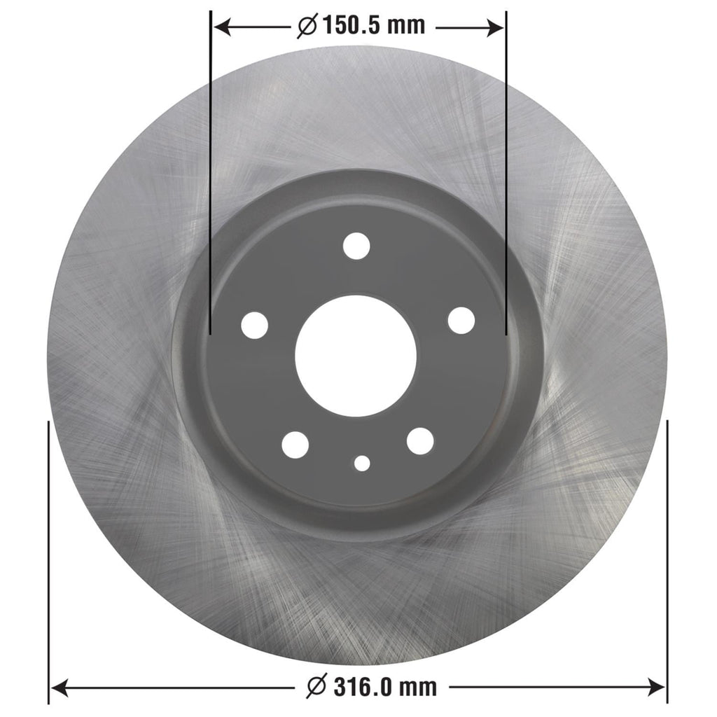 Disc Brake Rotor 75019DL