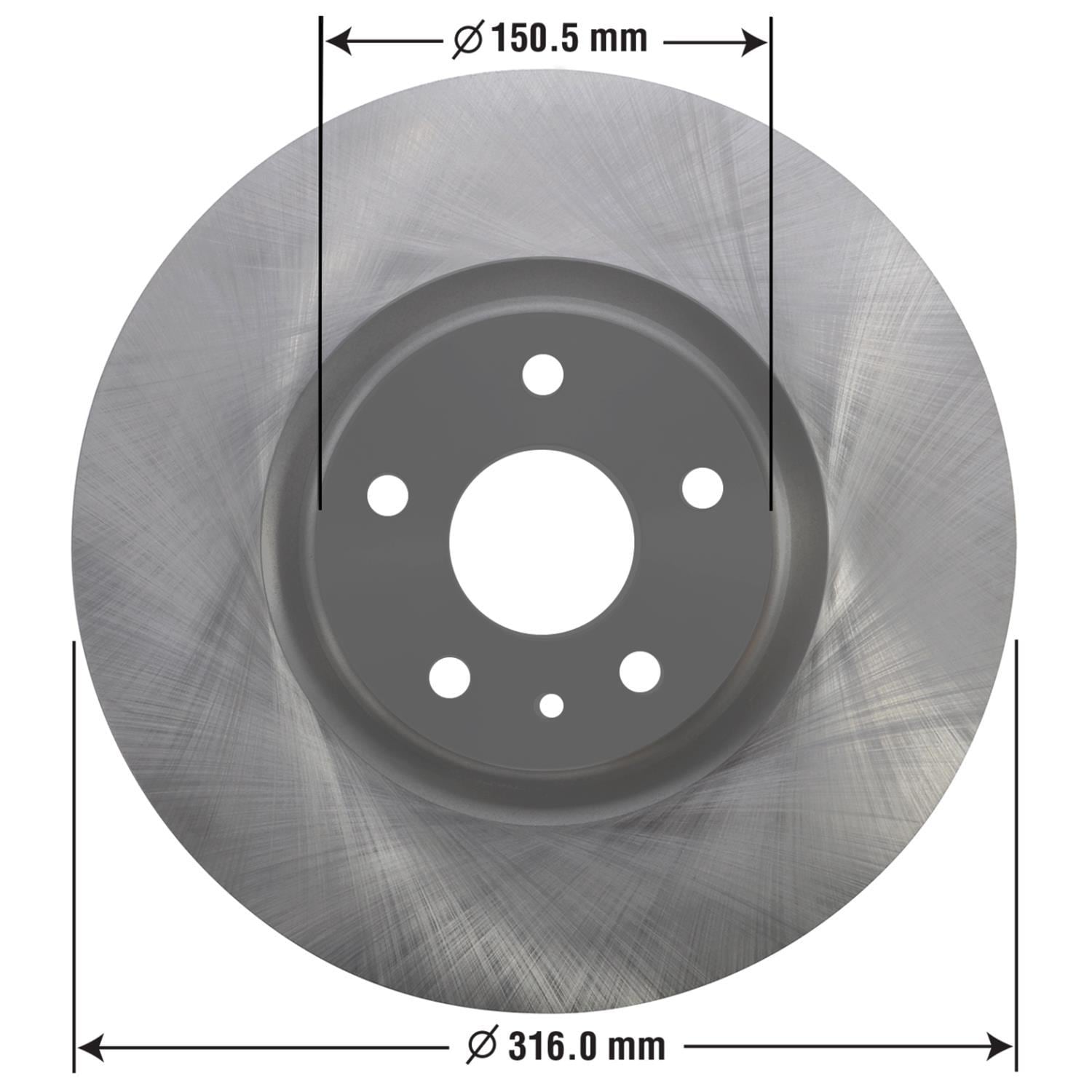 Disc Brake Rotor 75019DL