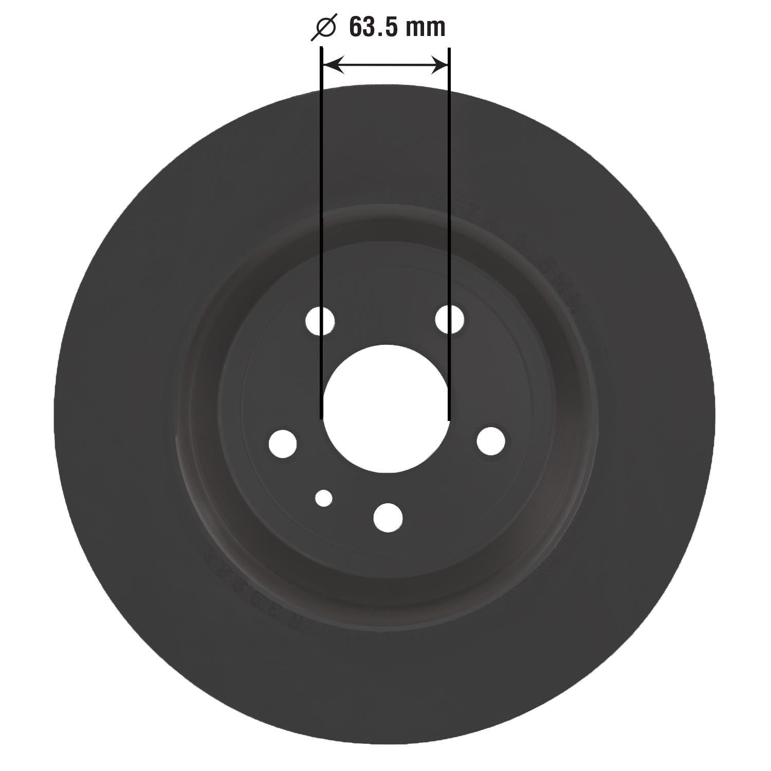 Gold Disc Brake Rotor 75020DG