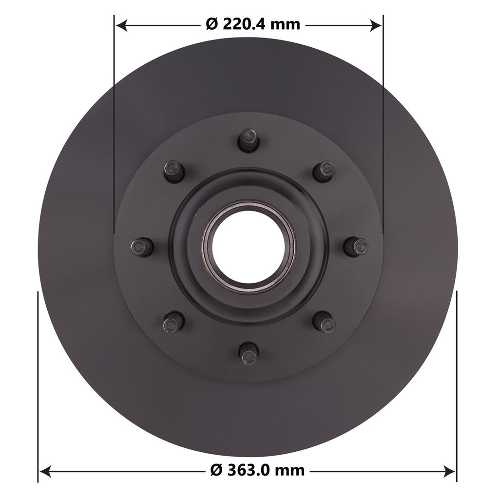 Gold Disc Brake Rotor 75027DG