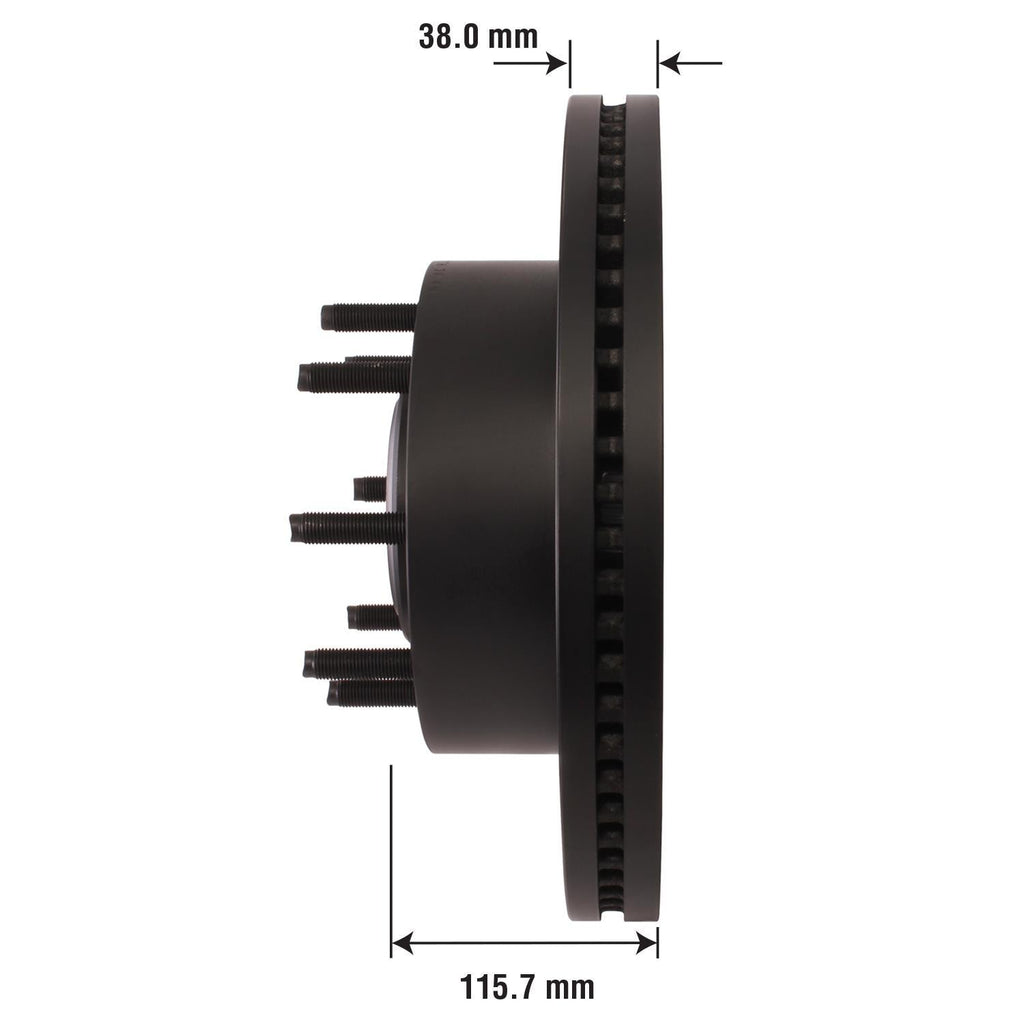 Gold Disc Brake Rotor 75027DG