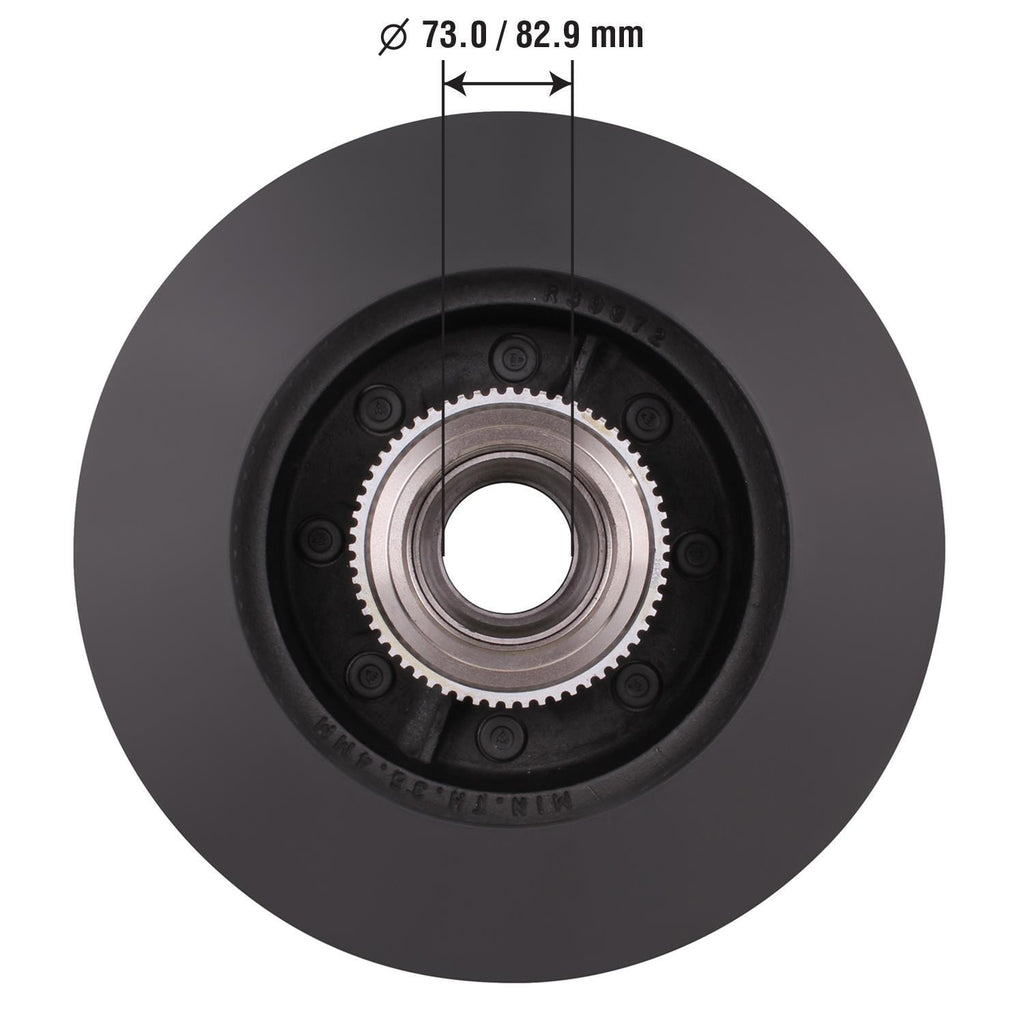Gold Disc Brake Rotor 75027DG